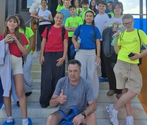 Uczniowie klas pływackich z Jawora zachwyceni po remoncie pływalni „Słowianka”