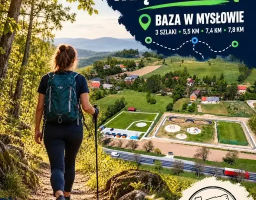 Bolków stawia na slow travel. Baza w Mysłowie zaprasza na trzy nowe szlaki