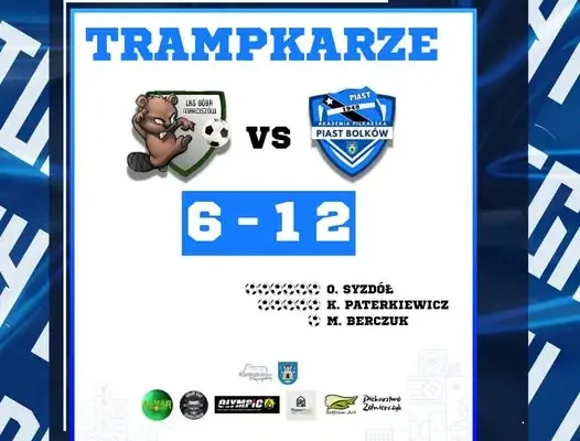 Trampkarze Piasta Bolków rozgromili Bóbr Marciszów 12:6 na wyjeździe