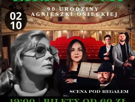 Jawor: Koncert „Zielono Mi…” – recital z piosenkami Agnieszki Osieckiej