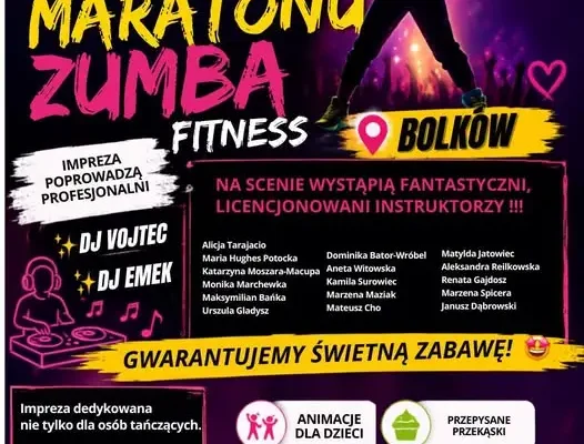 Charytatywny Maraton Zumba Fitness – atrakcje dla dzieci już w sobotę
