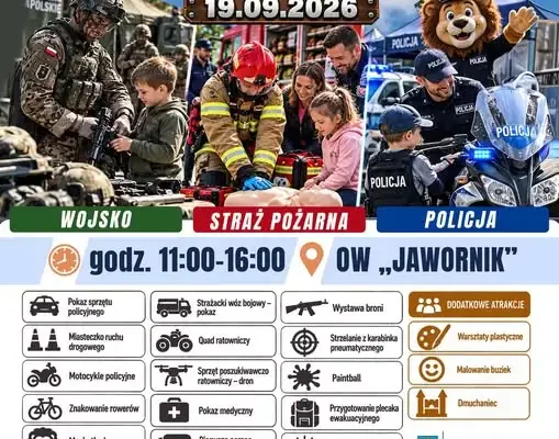 Piknik Bezpieczeństwa w Jaworze – 19 września na Jaworniku