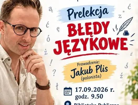Błędy językowe pod lupą – prelekcja Klubu Szalonych Pisarzy w Paszowicach