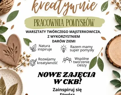 Nowe warsztaty kreatywne dla dzieci w CKB Bolków – start 7 października