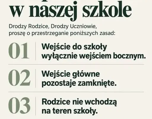 Szkoła w Gminie Nowe Warpno uspokaja: w piątek zajęcia odbywają się normalnie