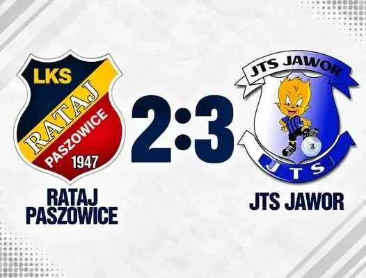 Rataj Paszowice przegrywa z JTS Jawor 2:3 w 9. kolejce
