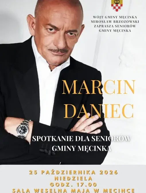 Jesienne spotkanie seniorów w Męcince z koncertem Marcina Dańca