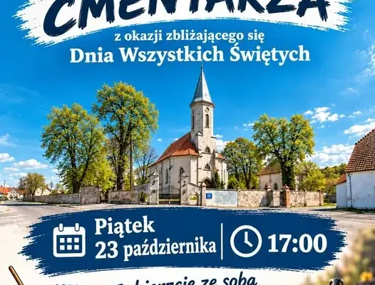 Mieszkańcy Mściwojowa wspólnie posprzątają cmentarz przed Wszystkimi Świętymi