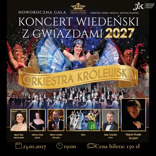 Noworoczna Gala w Jaworze – Koncert Wiedeński z gwiazdami 2027